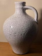 Keramieke Craquelé vaas jaren ‘50, Huis en Inrichting, Woonaccessoires | Vazen, Overige kleuren, Aardewerk of Porselein, Ophalen of Verzenden