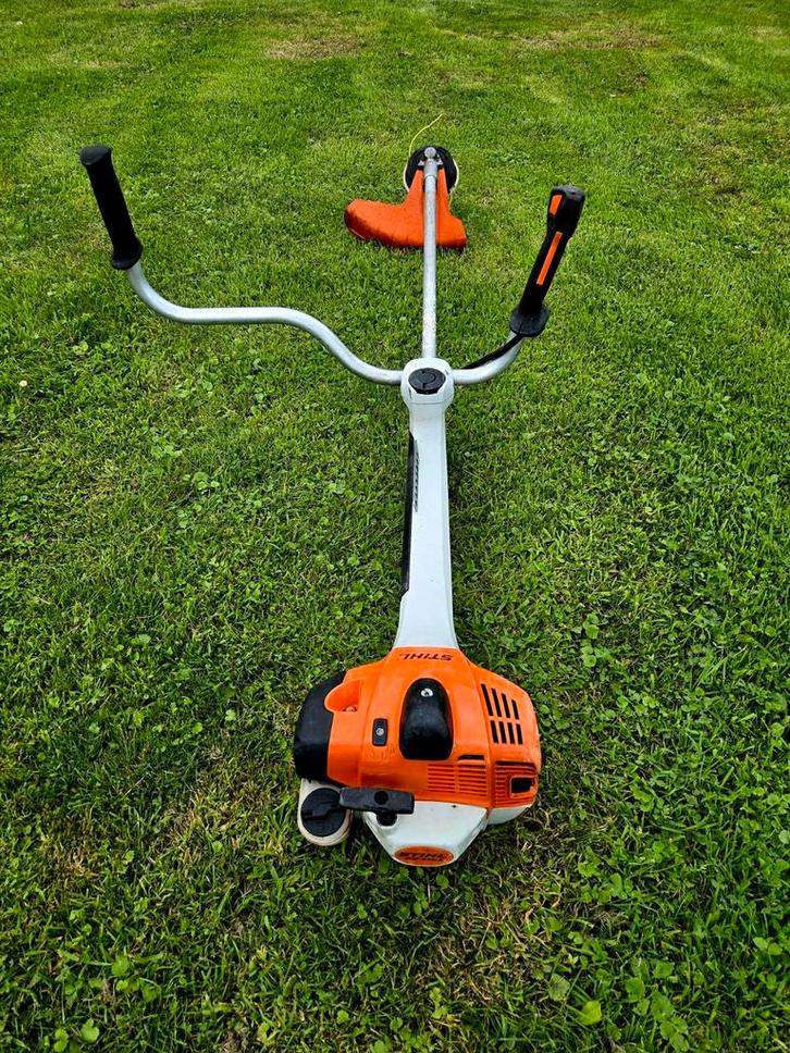 Stihl FS 410 C bosmaaier | M-Tronic | Draadkop | FS410 C, Tuin en Terras, Bosmaaiers, Gebruikt, Benzine, 30 tot 50 cm, Ophalen of Verzenden