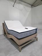 Auping Criade Elektrisch Boxspring 120x200, ., Tweepersoons, Ophalen of Verzenden, Zo goed als nieuw