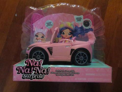 Na! Na! Na! Surprise Cabrio - Soft Plush Convertible Auto, Kinderen en Baby's, Speelgoed | Poppen, Zo goed als nieuw, Overige typen