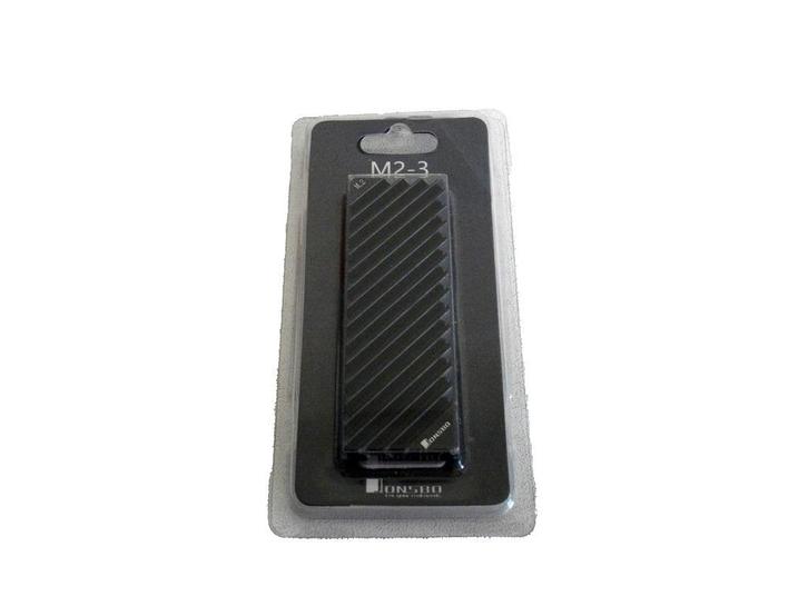 Jonsbo M.2-3 M.2 SSD M.2-3 Zwarte Heatsink Nieuw, Computers en Software, Harde schijven, Nieuw, Desktop, Intern, SSD, Ophalen of Verzenden