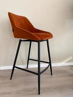 Barkrukken (3x) rib oranje/ roest, 3 krukken, Ophalen, Zo goed als nieuw, 60 tot 90 cm