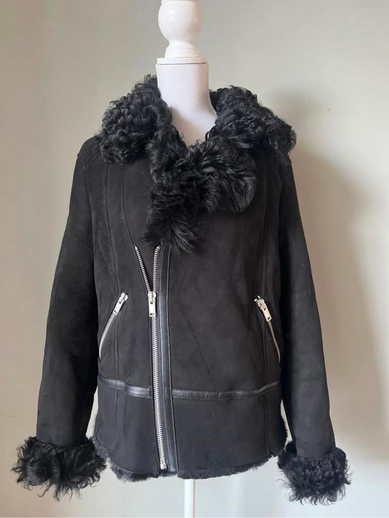 IKKS Lammy Coat - Maat M, Ophalen of Verzenden, Nieuw, Maat 38/40 (M), Bruin