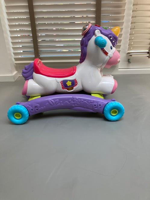 Vtech Hobbel & Speel Eenhoorn, Kinderen en Baby's, Speelgoed | Hobbelfiguren, Gebruikt, Ophalen