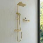 Saniclear Vision opbouw regendouche mat goud NIEUW, Ophalen, Zo goed als nieuw