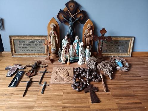 Set religieuze items, Antiek en Kunst, Antiek | Religie, Ophalen of Verzenden