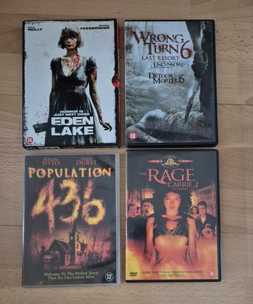 4x Horror beschikbaar voor biedingen