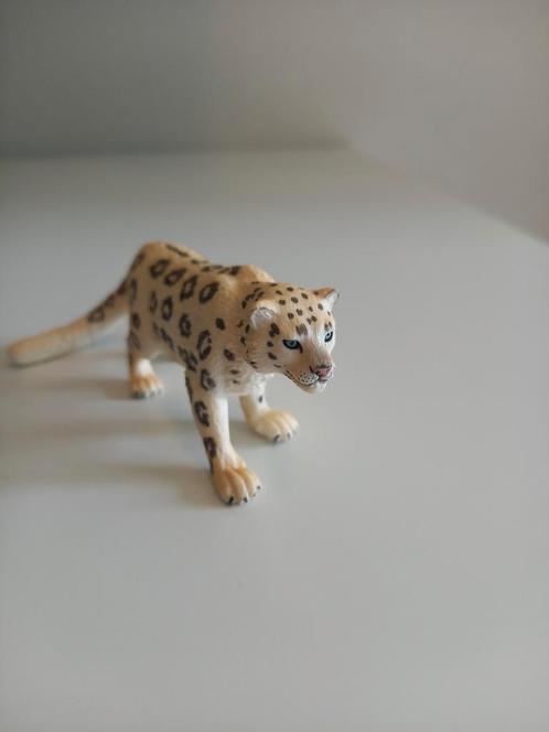 Schleich sneeuwluipaard, Verzamelen, Dierenverzamelingen, Zo goed als nieuw, Beeldje of Figuurtje, Paard, Ophalen of Verzenden