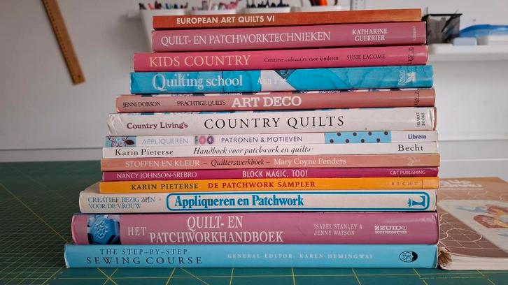 Quilt boeken, Boeken, Hobby en Vrije tijd, Zo goed als nieuw, Overige onderwerpen, Ophalen