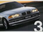 BMW 3 316i 320i 323i 328i 320d Berline 1999 Brochure, Boeken, Auto's | Folders en Tijdschriften, Gelezen, BMW, Verzenden