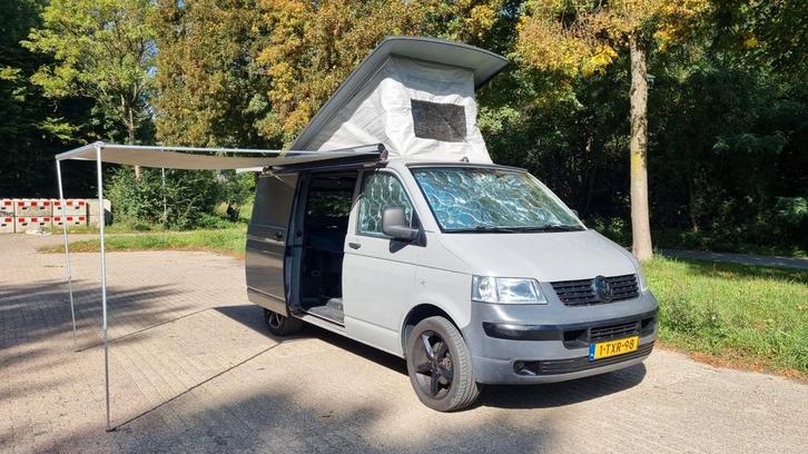 Volkswagen transporter t5 Camper vakantieklaar!, Caravans en Kamperen, Campers, Particulier, tot en met 4, Buscamper of Camperbus