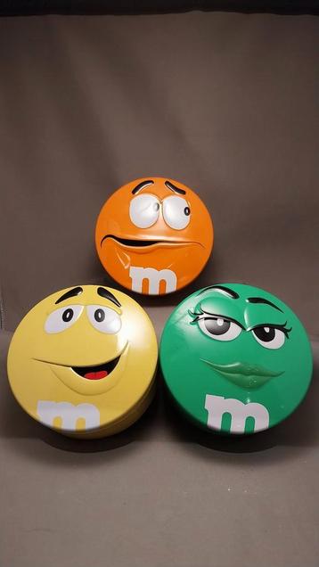 M&M's blikken. beschikbaar voor biedingen