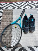 Tennis racket met tennisschoenen maat 37, Sport en Fitness, Tennis, Schoenen, Overige merken, Zo goed als nieuw, Ophalen