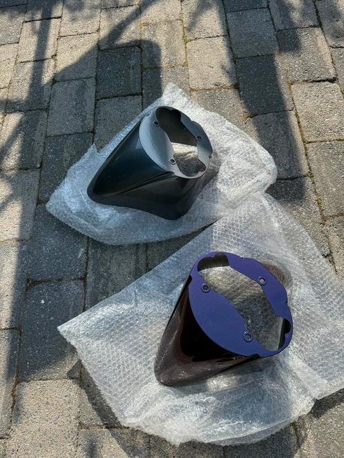 2x zip spatbord grijs & paar (nieuw in verpakking), Fietsen en Brommers, Brommers | Tuning en Styling, Nieuw, Ophalen of Verzenden