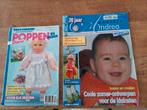 VINTAGE  2x.Breimode voor baby,s en poppen, Hobby en Vrije tijd, Ophalen of Verzenden, Zo goed als nieuw, Kind, Knippie