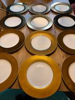 Christofle onderbord GUILLOCHÉ goud, Overige materialen, Ophalen of Verzenden, Zo goed als nieuw, Bord(en)