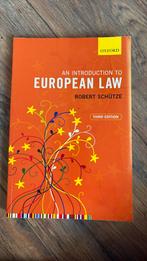 An Introduction to European Law - Robert Schütze, Gelezen, Ophalen of Verzenden, WO, Alpha