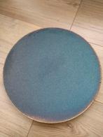 Grote blauwe keramieken serveerschaal, Huis en Inrichting, Keuken | Servies, Ophalen, Keramiek, Overige stijlen, Schaal of Schalen