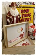 Sint dienblad afm. 25x18x13. om Chocolademelk op te zetten, Diversen, Sinterklaas, Nieuw, Ophalen of Verzenden, Belgie, Belgie