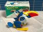 Vintage blikken speelgoed MTU Pelican Wind-Up Korea + doos, Antiek en Kunst, Ophalen of Verzenden
