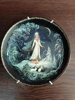 Vintage wandbord naar the snowmaiden (Russische legende), Ophalen of Verzenden