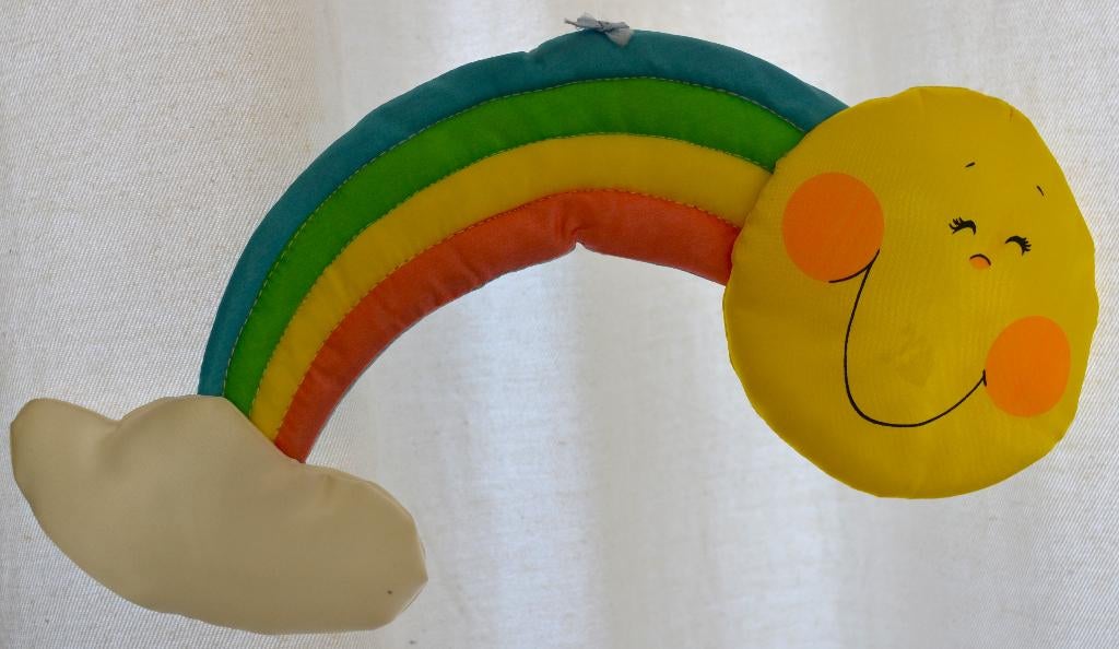 Decoratie item Babykamer merk Russ regenboog met zon, Ophalen of Verzenden, Zo goed als nieuw, Wanddecoratie