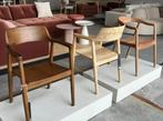 Eetkamerstoelen 2, 4 of 6 stuks walnoot, Huis en Inrichting, Stoelen, Ophalen, Info@dutchtribes.com, Bruin, Nieuw