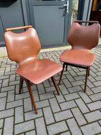 Vintage stoelen - duurzame keuze bij GijpsVintage, Ophalen, Gebruikt, Bruin, Sixties