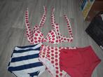 '50 '60 look bikini maat S/36 zgan, Ophalen of Verzenden, Zo goed als nieuw, Rood, Bikini