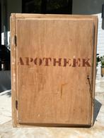 Houten apothekerskastje h40 x b30 x d15 cm, Huis en Inrichting, Ophalen, Gebruikt