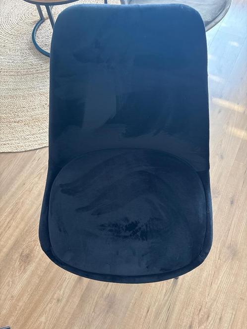 3 velvet eettafel stoelen, Huis en Inrichting, Stoelen, Zo goed als nieuw, Drie, Metaal, Stof, Overige kleuren, Ophalen