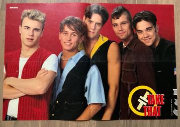 A3 poster Take That beschikbaar voor biedingen