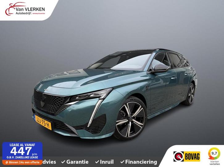 Peugeot 308 SW 1.2 PureTech GT Panoramadak, Auto's, Peugeot, Bedrijf, Te koop, 360° camera, ABS, Adaptive Cruise Control, Airbags