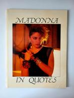 Book: Madonna in Quotes 1987 edition, Ophalen of Verzenden, Gelezen, Artiest