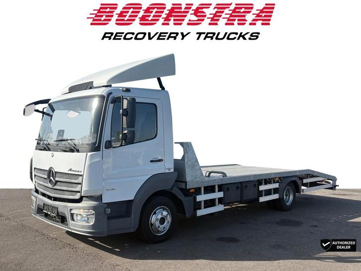 Mercedes-Benz Atego 818 Alu Autotransporter Winde Eur 6, Auto's, Vrachtwagens, Bedrijf, Te koop, ABS, Centrale vergrendeling, Cruise Control