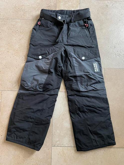 Kinder skibroek maat 140, merk 8848 Altitude, zwart-grijs, Sport en Fitness, Skiën en Langlaufen, Zo goed als nieuw, Kleding, Skiën