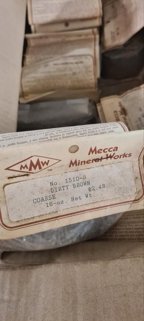 Ballast voor modelspoorbanen - Diverse kleuren!, Hobby en Vrije tijd, Modelbouw | Auto's en Voertuigen, Nieuw, Overige typen, 1:50 of kleiner