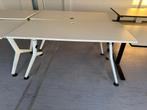 Goedkoop Bureau/werktafel  80x160 (ook voor Kinderen), Ophalen, In hoogte verstelbaar, Zo goed als nieuw, Bureau