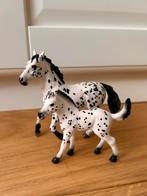 Schleich paard wit gevlekt moeder en veulen., Ophalen, Zo goed als nieuw, Paard, Beeldje of Figuurtje