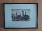 Karl Zwicker - Naumburger Dom gesigneerd ( Saale Duitsland ), Ophalen