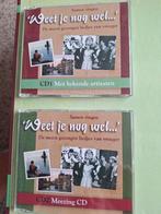 Cd "Weet je nog wel" met oude liedjes, Cd's en Dvd's, Cd's | Nederlandstalig, Ophalen of Verzenden, Gebruikt, Levenslied of Smartlap