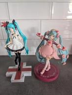 Miku figurines 2 keer, Ophalen of Verzenden, Zo goed als nieuw