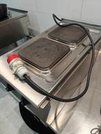 Horeca electrische fornuis, Witgoed en Apparatuur, Fornuizen, Ophalen, 4 kookzones, Elektrisch, 45 tot 60 cm