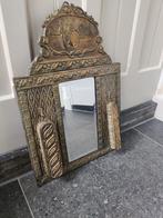 Antieke wandspiegel met borstel set, Ophalen of Verzenden, Minder dan 50 cm, Minder dan 100 cm