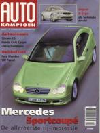 Autokampioen 4 2001 : Mercedes Benz SportCoupe - Jaguar X, Gelezen, Ophalen of Verzenden, Autokampioen, Algemeen
