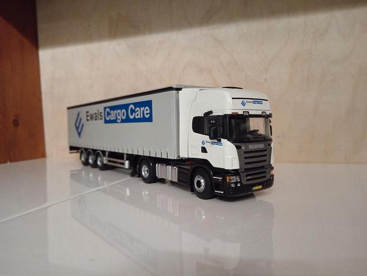 Scania R zeiloplegger Ewals WSI, Hobby en Vrije tijd, Modelauto's | 1:50, Nieuw, Bus of Vrachtwagen, Wsi, Ophalen of Verzenden