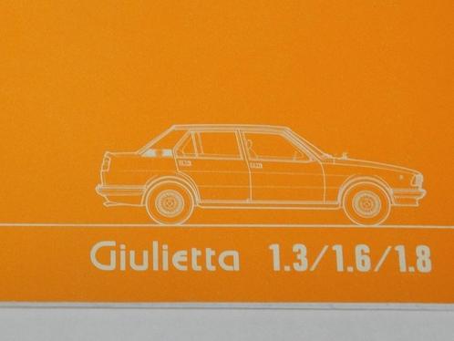 Alfa Romeo Giulietta instruktieboek uit 1979 nog nieuw uniek, Auto diversen, Handleidingen en Instructieboekjes, Ophalen of Verzenden