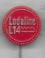 LODALINE RODE RONDE SPELD, Verzenden, Gebruikt, Merk, Speldje of Pin