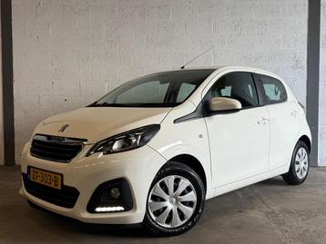 Peugeot 108 1.0 E-vti 72pk 5D 2019 Wit NAP BLUETOOTH beschikbaar voor biedingen