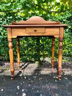 Bureau tafel of kaptafel vintage grenen uit Denemarken, Huis en Inrichting, Tafels | Kaptafels, Gebruikt, Minder dan 100 cm, Hout